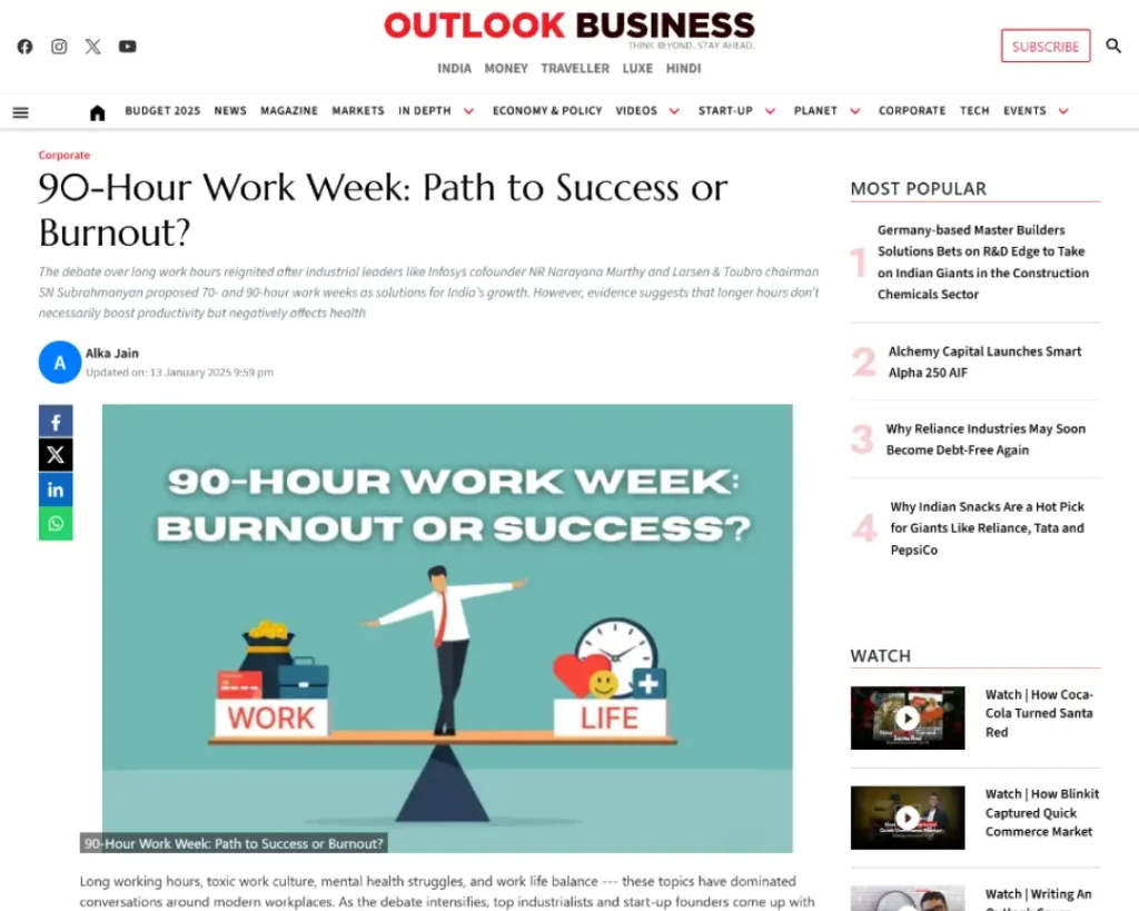 90-Hour Work Week: Path to Success or Burnout?